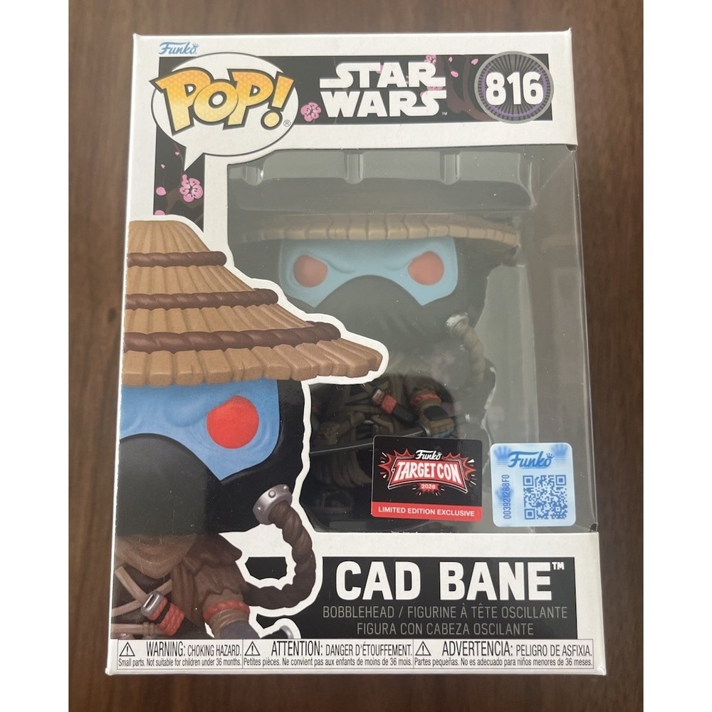 Funko Pop! Star Wars Impressions CAD BANE #816 Target Con 2026 Exclusive